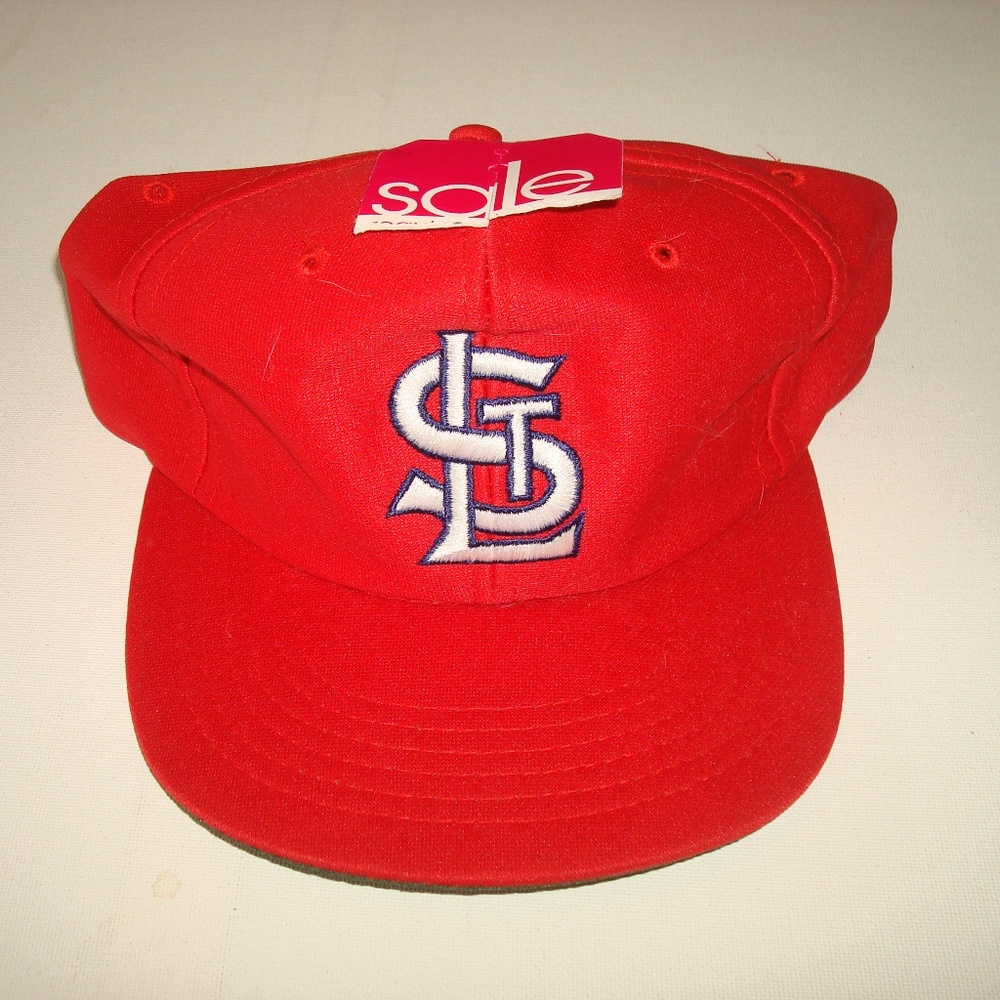 ST LOUIS CARDINALS VINTAGE SNAPBACK HAT CAP 90S